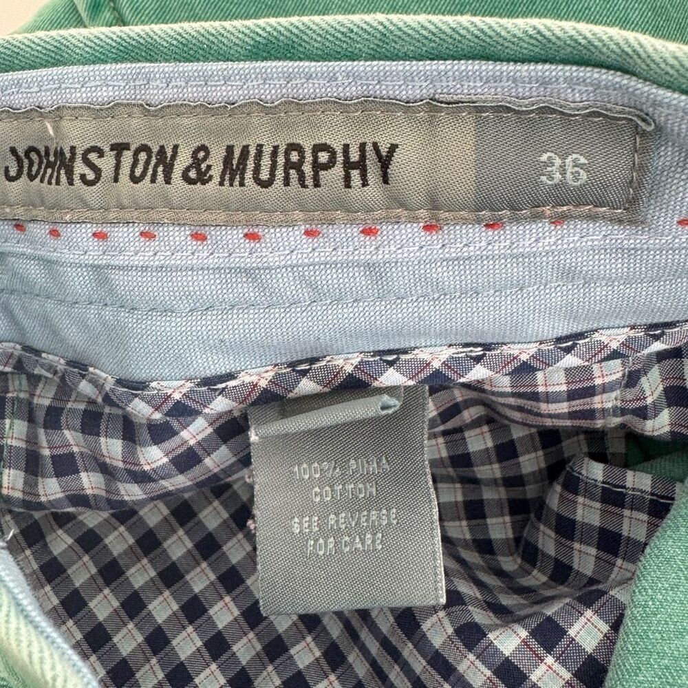 Johnston & Murphy Men’s Garment-Dye 9" Inseam Stretch Chino Shorts Size 36 - Picture 5 of 6